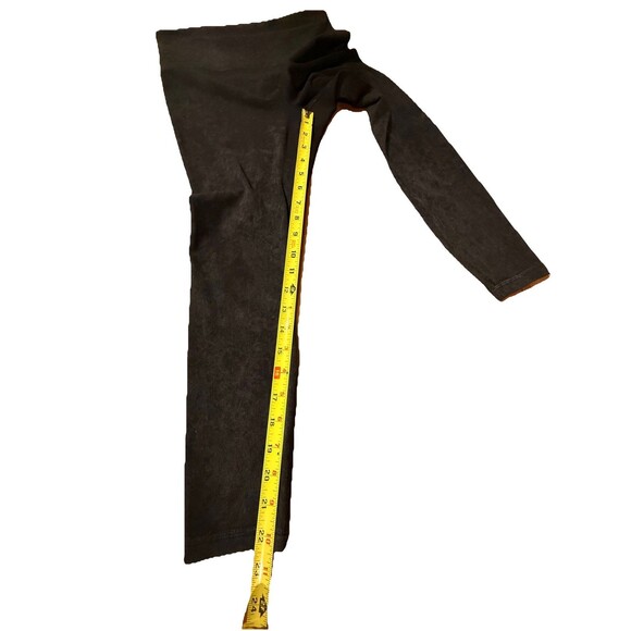 Athleta Elation Misty Lace Tight Women's Small Black Grey Metallic Leggings - Picture 5 of 8